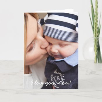 Personalized Greeting Cards Add Photo And Text by online_store at Zazzle