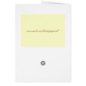 Personalized Greeting Cards - Add your own text (Back)