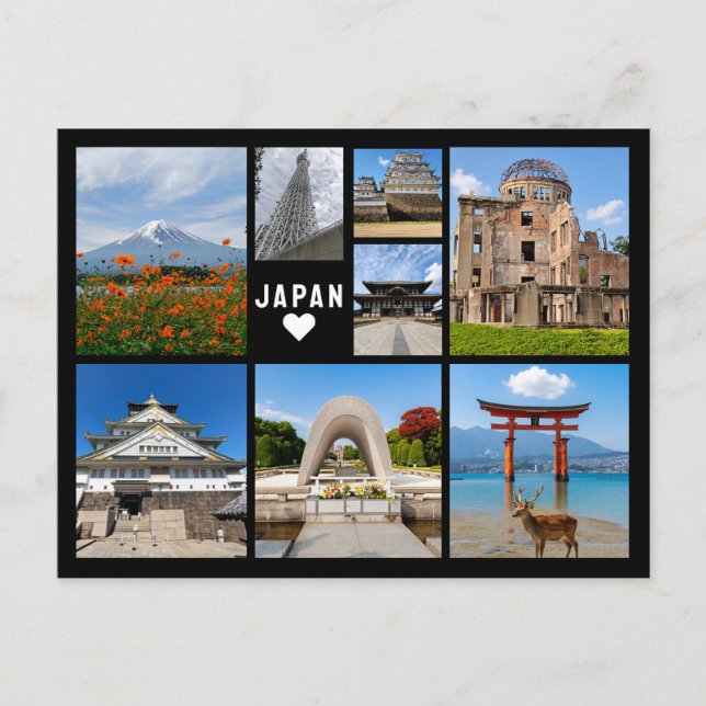 Personalized, Greetings from Japan Postcard (Front)