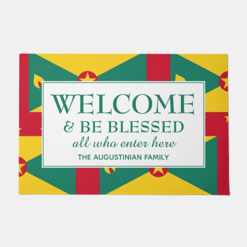 Personalized GRENADA Welcome Doormat