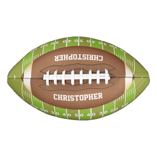 Personalized Grid Iron Football