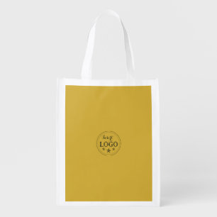 Personalized Grocery Bag with Custom Business Logo