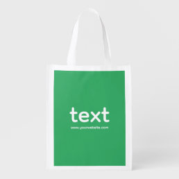 Personalized Grocery Bags Company Name &amp; Website