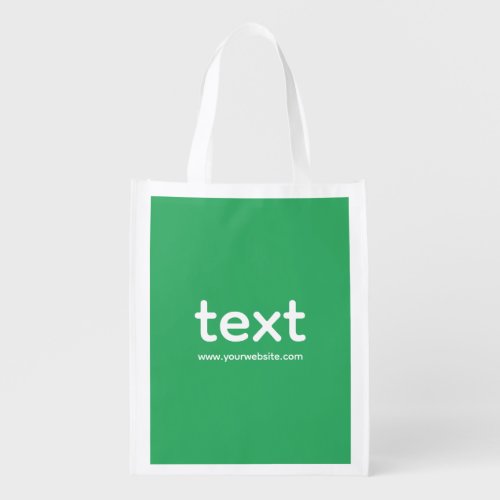 Personalized Grocery Bags Company Name  Website