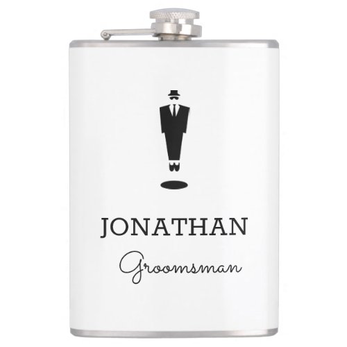Personalized Groomsman Gift Wedding Party Custom Flask