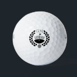 Personalized Groomsman Monogram Golf Balls<br><div class="desc">Make your own custom monogrammed golf ball. Personalize this design with your own text. You can further customize this design by selecting the "customize further" link if desired.</div>