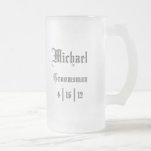 Personalized Groomsman Mug