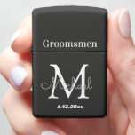 Personalized  Groomsmen,custom Zippo Lighter at Zazzle