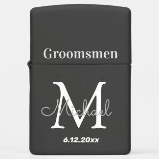 personalized groomsmen,custom zippo lighter