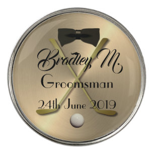 Personalized Groomsmen Gift Idea Golf Ball Marker