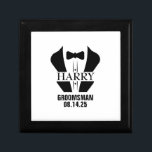 Personalized Groomsmen Gifts Gift Box<br><div class="desc">This personalized groomsmen gift box is the perfect way to thank your wedding party. Customize with names,  initials,  or messages to create a memorable keepsake they’ll truly appreciate. Ideal for best men,  groomsmen,  and bachelor party favors.</div>