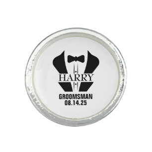 Personalized Groomsmen Gifts Ring