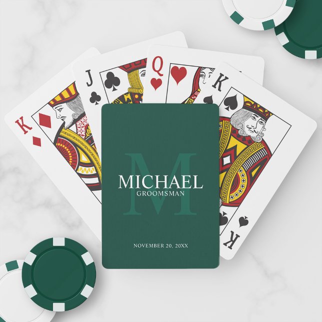 Personalized Groomsmen Playing Cards (Creator Uploaded)