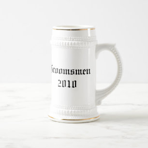 Personalized groomsmen Wedding favor stein