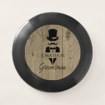 Personalized Groomsmen Wham-O Frisbee<br><div class="desc">Personalized Groomsmen Wham-O Frisbee. Personalize this design with your own text. Further customize this design by selecting the "customize further" link.</div>