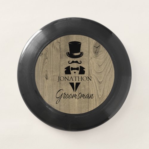 Personalized Groomsmen Wham_O Frisbee