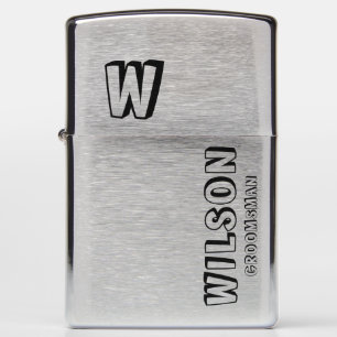 Personalized Groomsmen Zippo Lighter Gift For Him