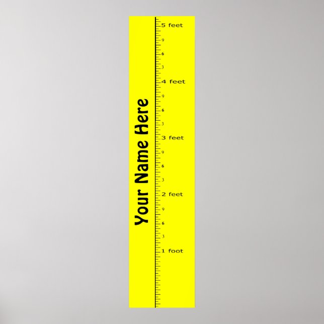 Personalized Growth Chart (Front)