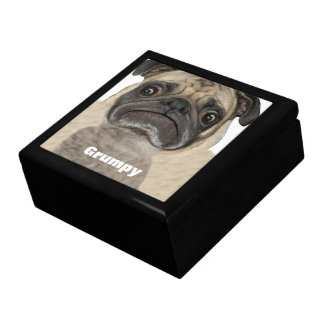 Personalized Grumpy Puggy Gift Box