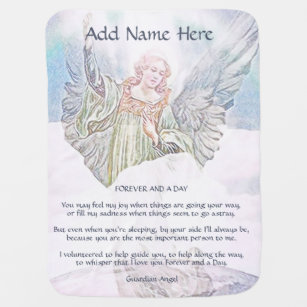 Blessing Guardian Angel Cherub Figurine Baptism Party Baby Shower Cake Top Gift 