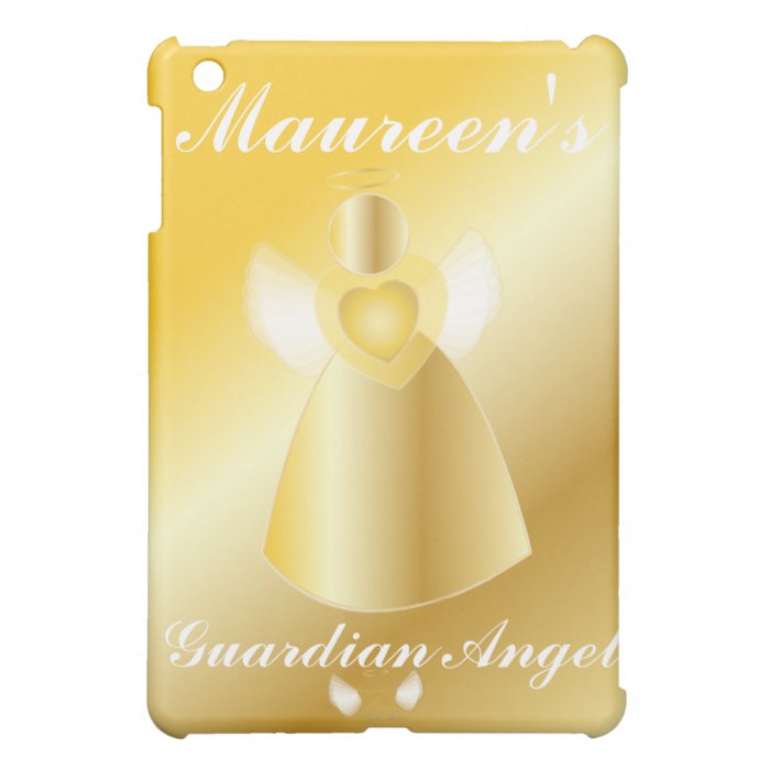 Personalized Guardian Angel iPad Case Cust.