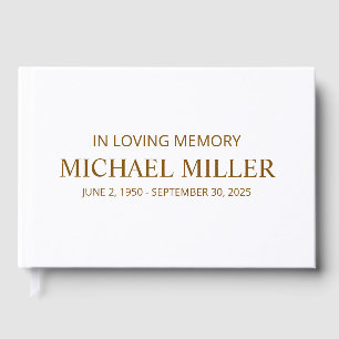 Personalized Guest Book, Custom Event Sign-In Book