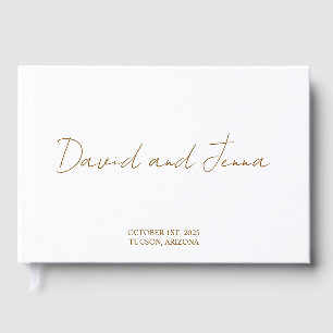 Personalized Guest Book, Custom Wedding Guestbook