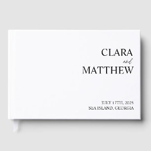 Personalized Guest Book Custom Wedding Reception
