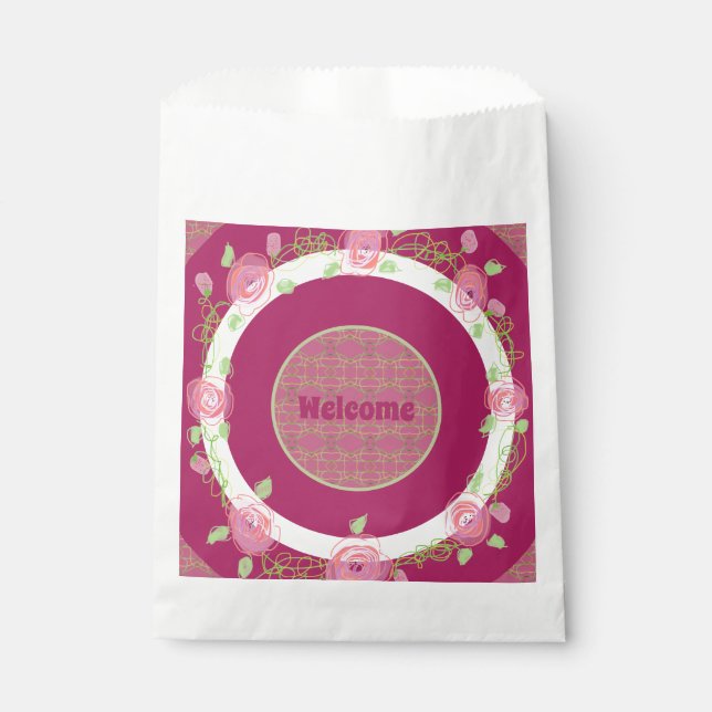 Personalized Guest Favor Welcome Bag (Front)