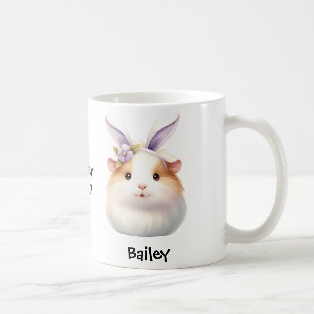 Personalized Guinea Pig Easter/Spring Mug (Right)