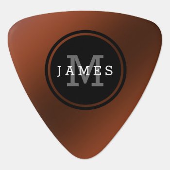 Personalized Guitar Pick by MonogramGalleryGifts at Zazzle