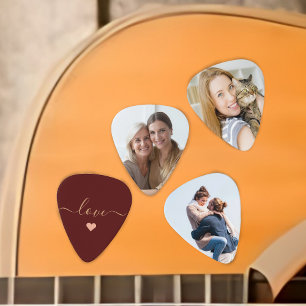 Personalized Guitar Pick, Custom Photo  Pick