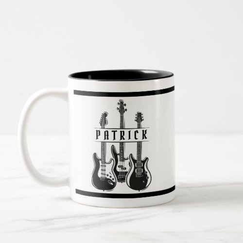 Personalized Guitar Player Gift Mug For Guitarist