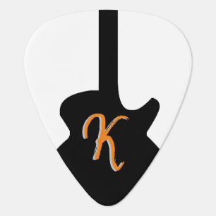 Personalized guitar-themed music guitar pick