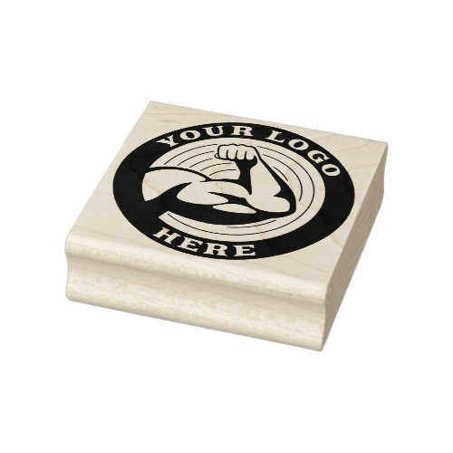 Personalized Gym Business Brand Logo Rubber Stamp