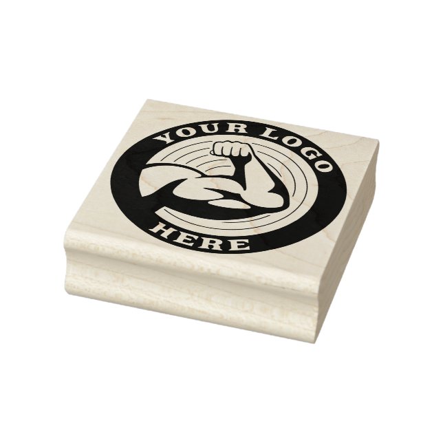 Personalized Gym Business Brand Logo Rubber Stamp (Stamp)