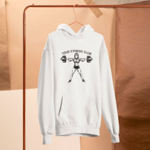 Personalized Gym Logo with Weightlifter Art