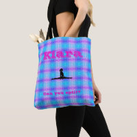 Personalized Gymnastics Can You Split? Tote Bag