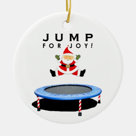 Personalized Gymnastics Christmas Ceramic Ornament
