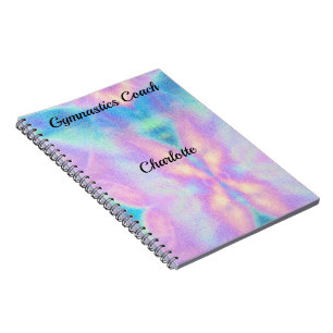 PERSONALIZED - GYMNASTICS COACH SPIRAL NOTEBOOK