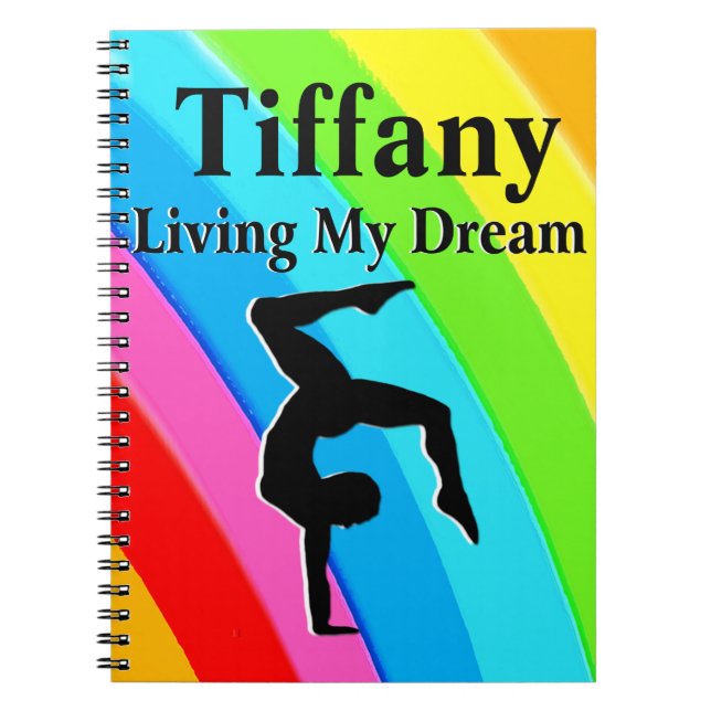 PERSONALIZED GYMNASTICS DREAMS JOURNAL (Front)