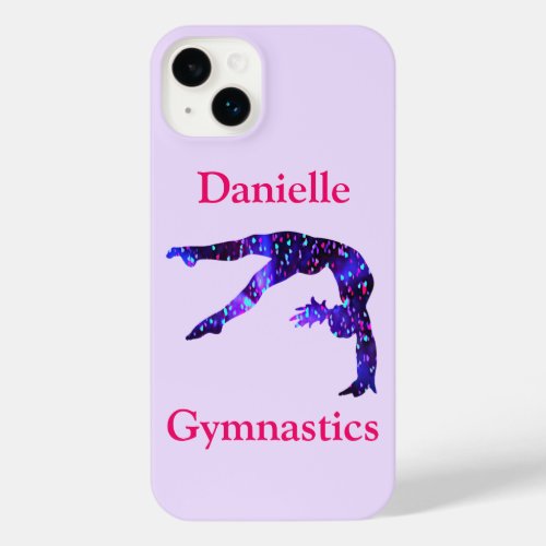 Personalized Gymnastics Handspring iPhone 14 Plus Case