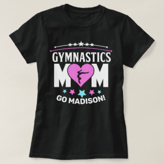 Personalized Gymnastics Mom T-Shirt
