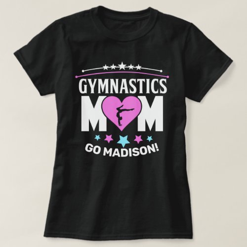 Personalized Gymnastics Mom T_Shirt