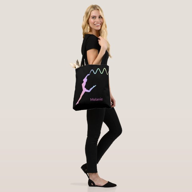 Personalized Gymnastics Tote Bag (On Model)