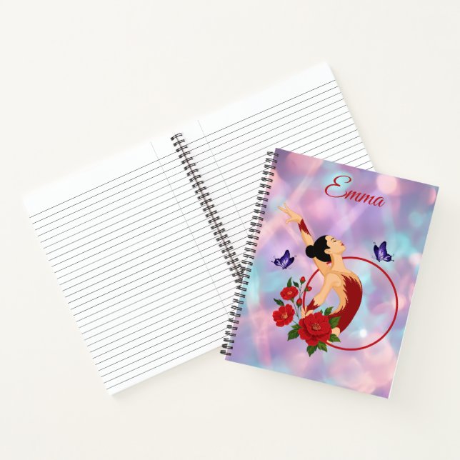 Personalized gymnast's notebook (Inside)