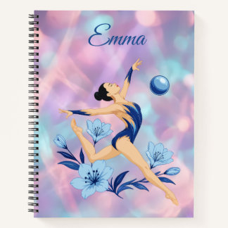 Personalized gymnast's notebook