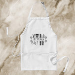 Personalized Hair Stylist Hairdresser Adult Apron<br><div class="desc">This design was created though digital art. It may be personalized in the area provided or customizing by choosing the click to customize further option and changing the name, initials or words. You may also change the text color and style or delete the text for an image only design. Contact...</div>