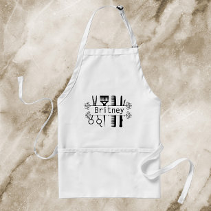 Personalized Hair Stylist Hairdresser Long Apron