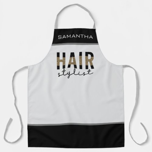 Personalized Hair stylist Hairdresser  Apron